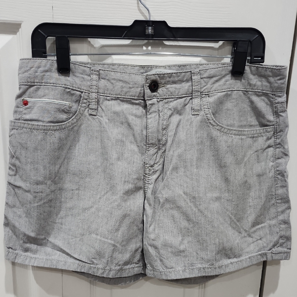 Joe's Jeans Gray Jean Shorts Casual Mid-Thigh